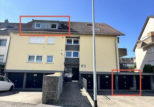 Hausansicht Nord ETW+Garage