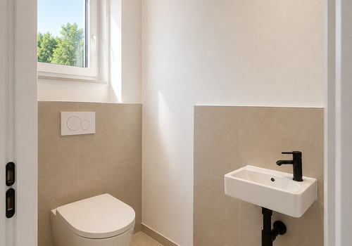 Gäste WC Haus 4 Visualisierung