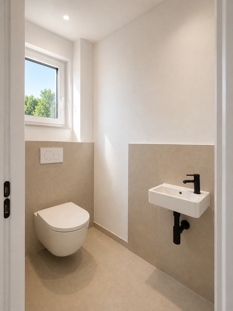 Gäste WC Haus 4 Visualisierung