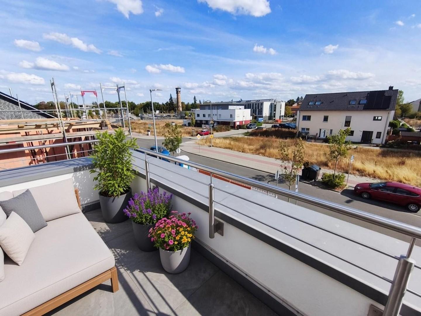 2OG: Dachterrassenblick