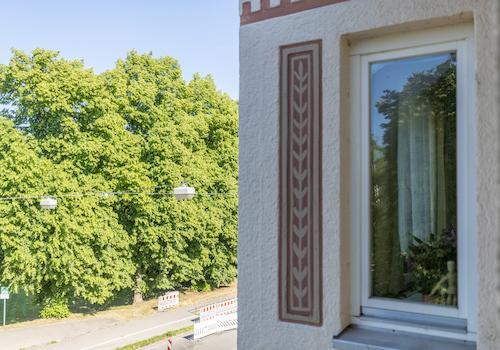 Gut geschnittene 2 ZKB