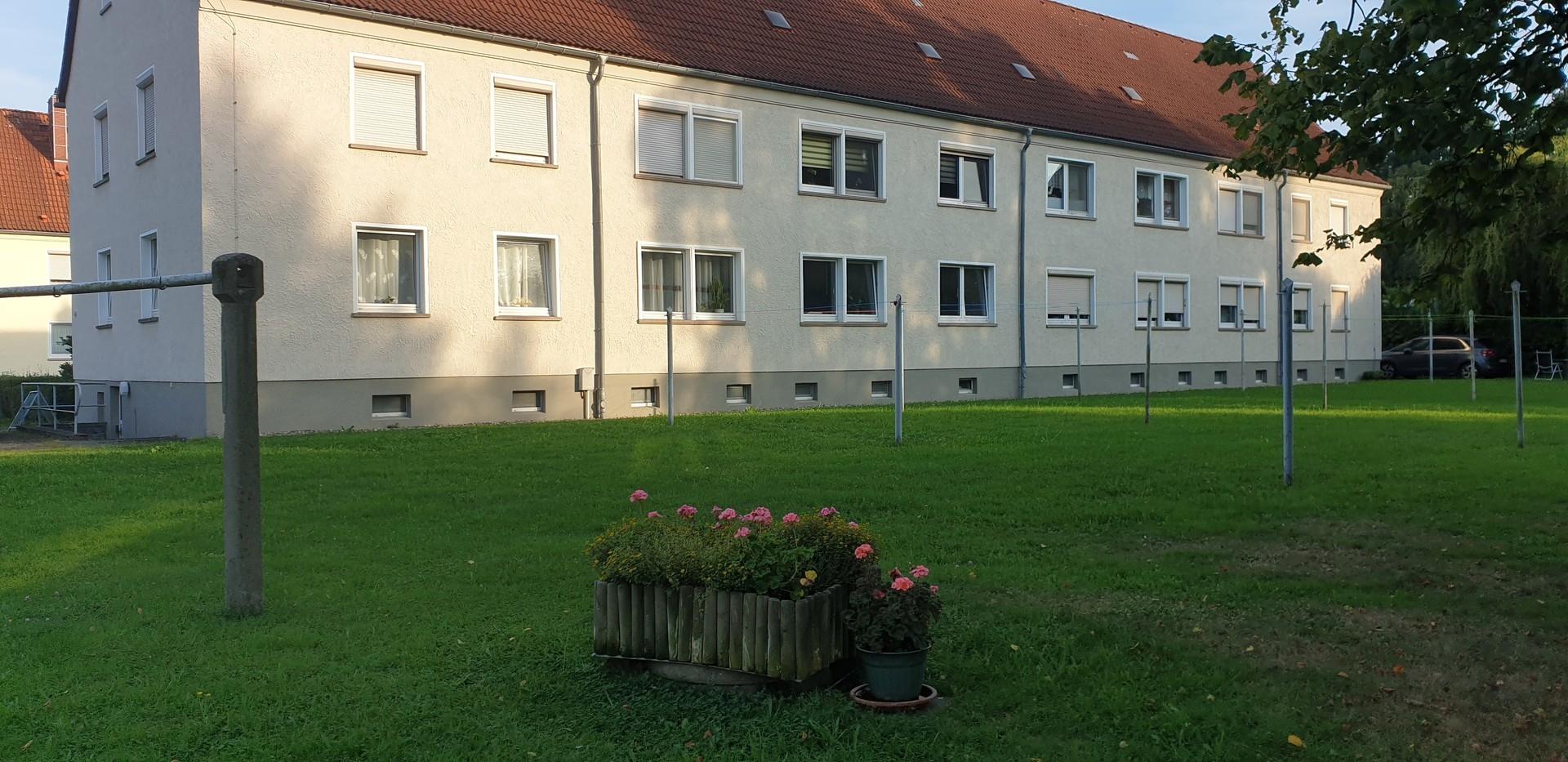 Blick zum Haus / Hinterseite