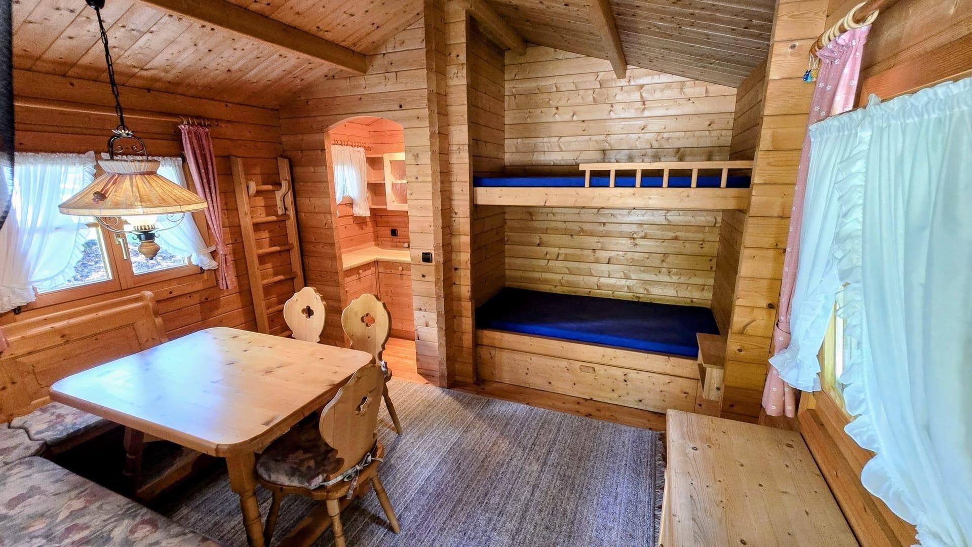 Blockhaus innen