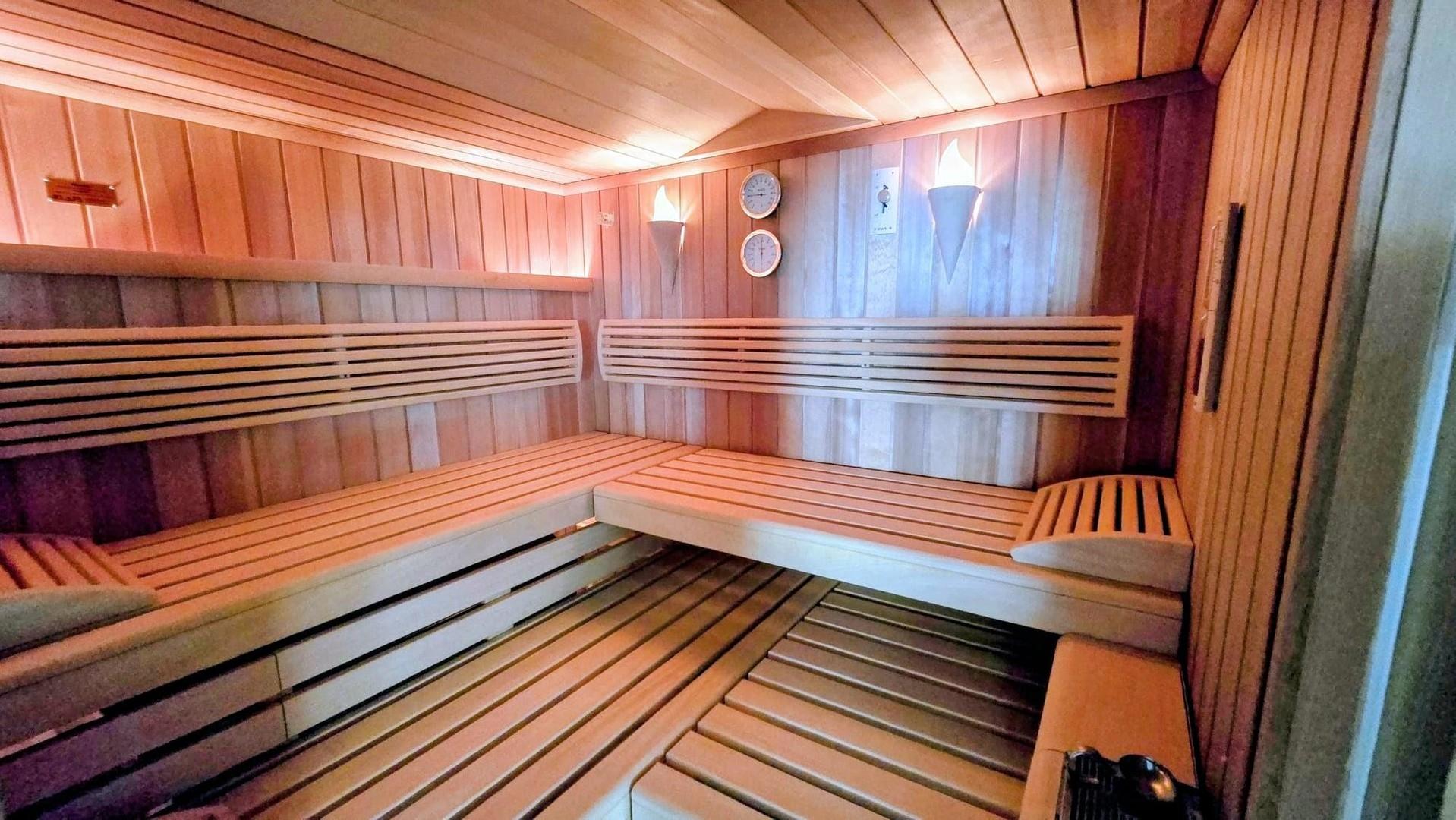 Sauna innen