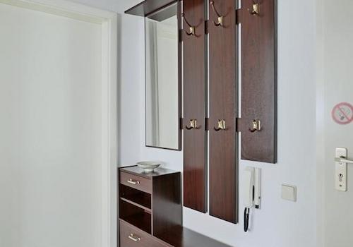 Garderobe im Wohnungsflur