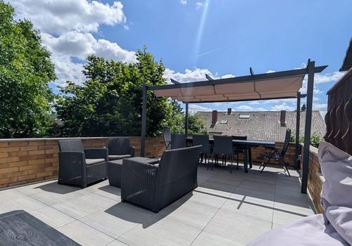 Terrasse auf Garage OG
