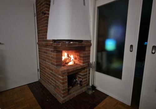 offener Kamin Wohnzimmer 1. OG