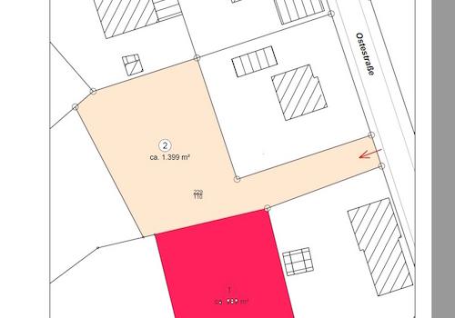 Lageplan Grundstück 1