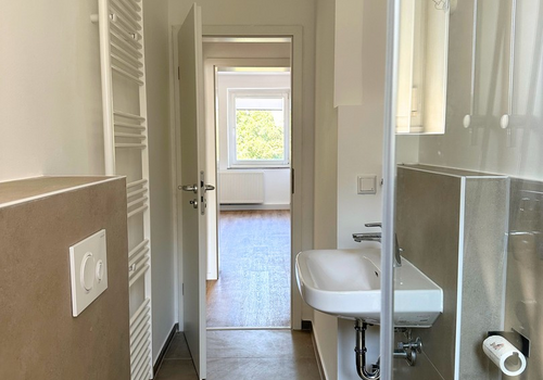 Badezimmer Rückseite