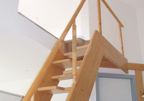 Treppengeländer zur Galerie