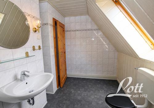 Badezimmer Dachgeschoss