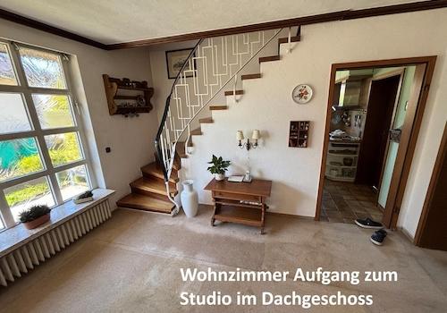 Aufgang zum Studio