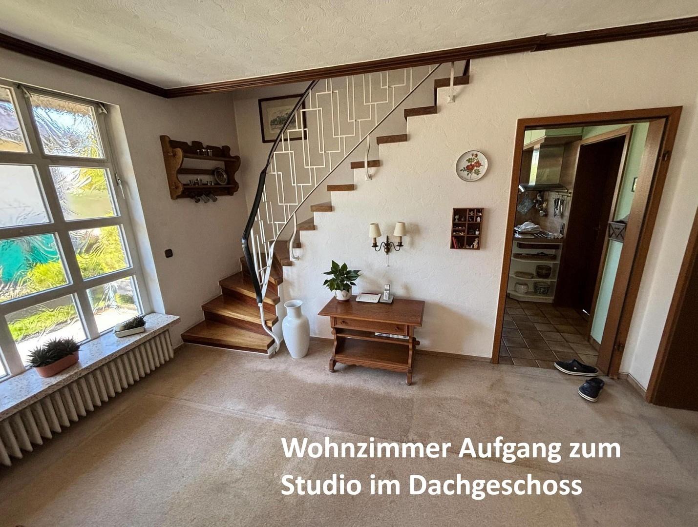 Aufgang zum Studio