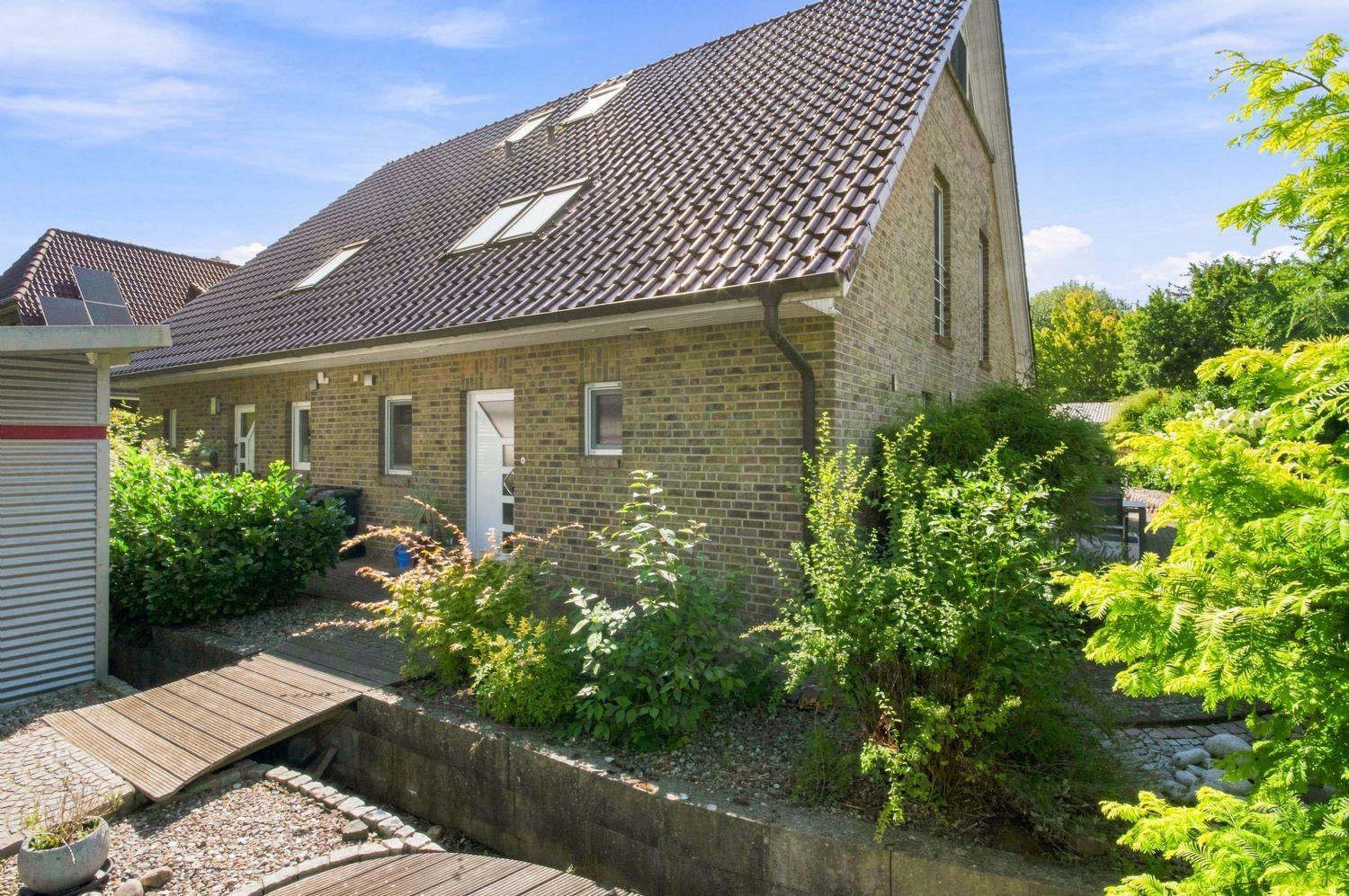 Eingangsansicht des Hauses