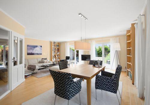 Kombiniertes Wohn- u. Esszimmer