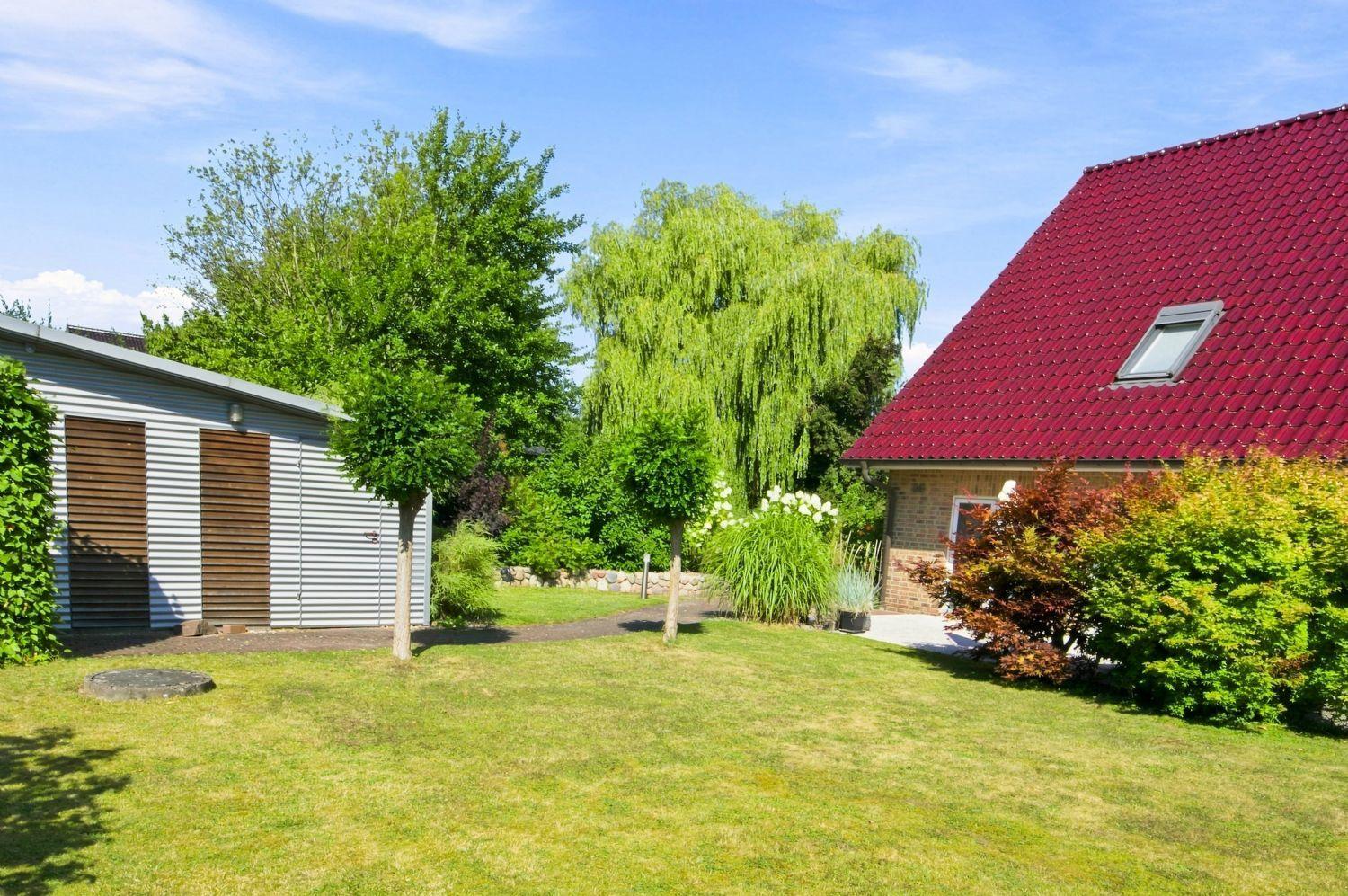 Herrlich offener Garten