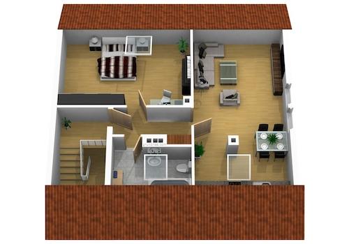 Grundriss DG Wohnung_3D_mcgrundriss