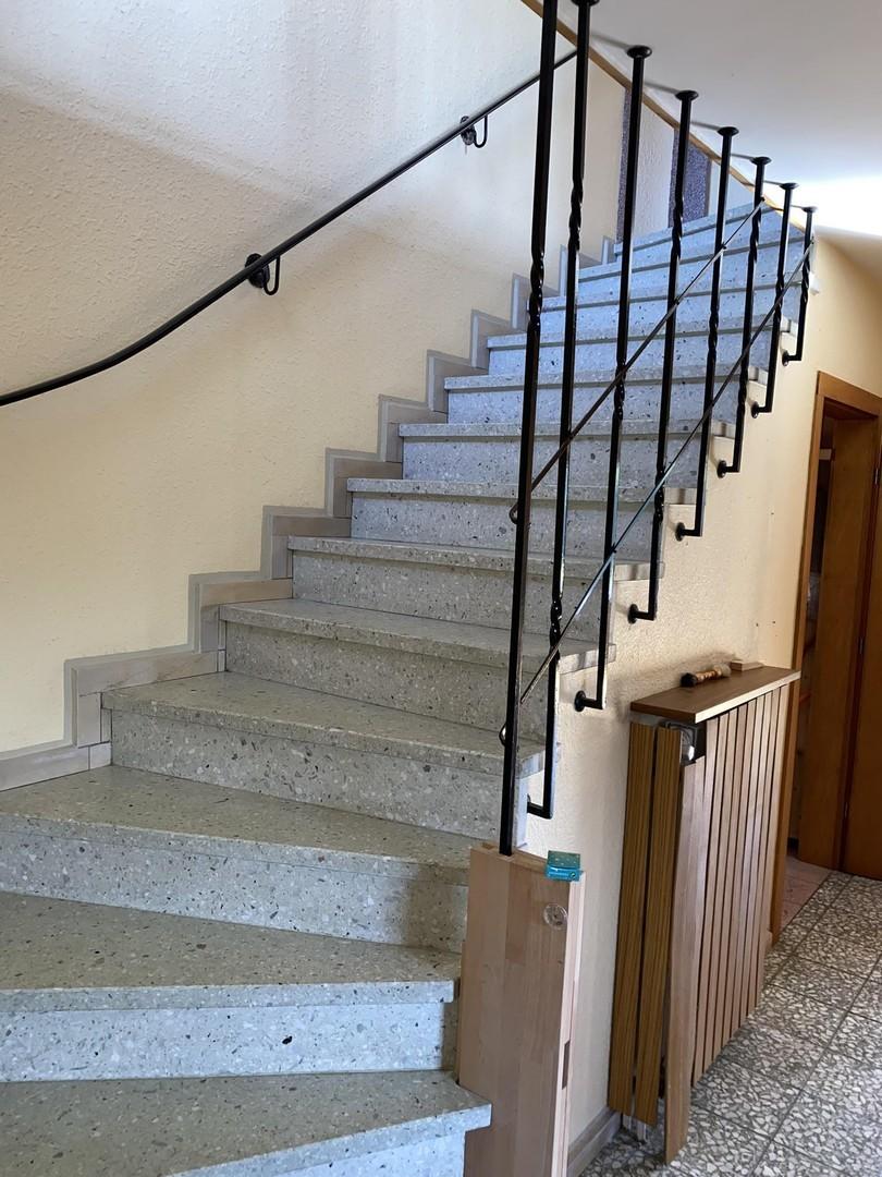 Treppe zum DG