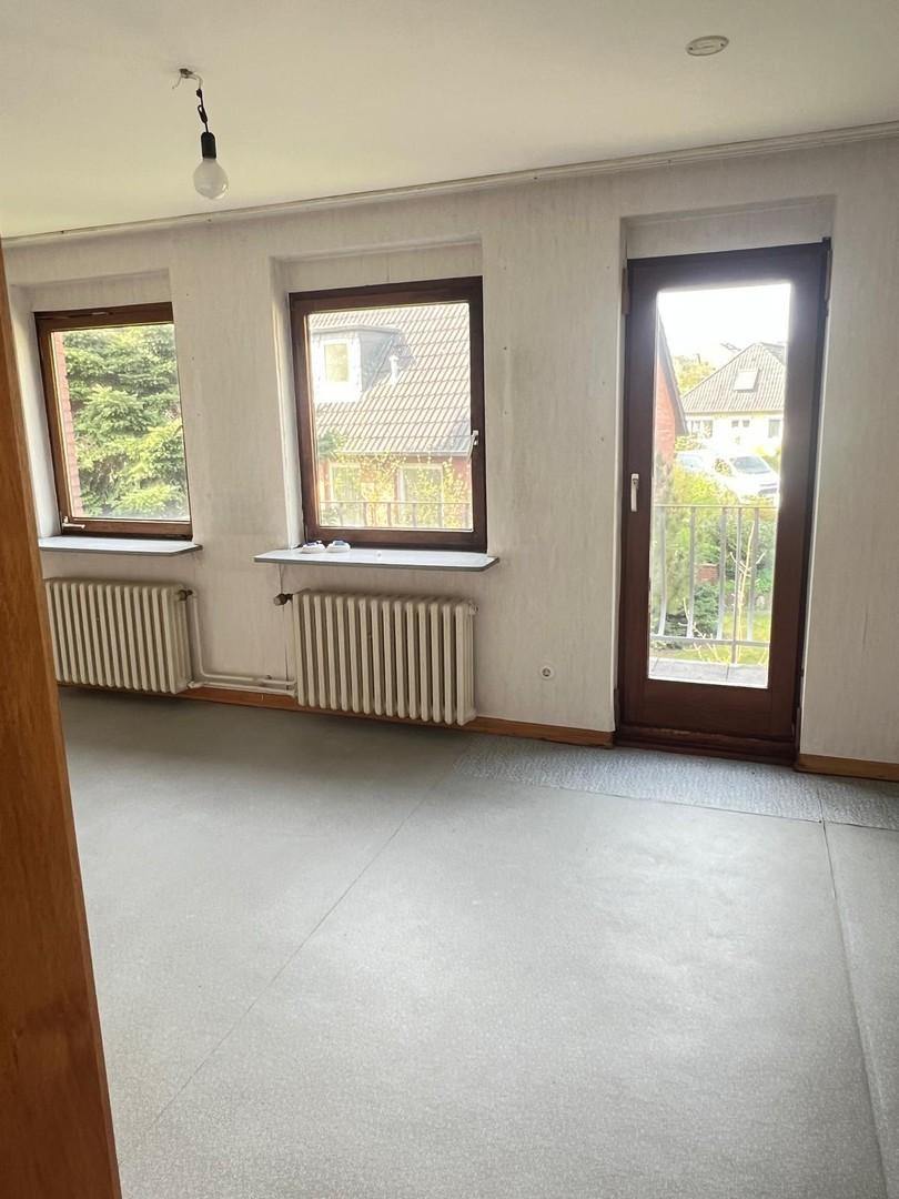 Schlafzimmer mit Balkon