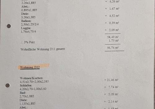 Flächenberechnung