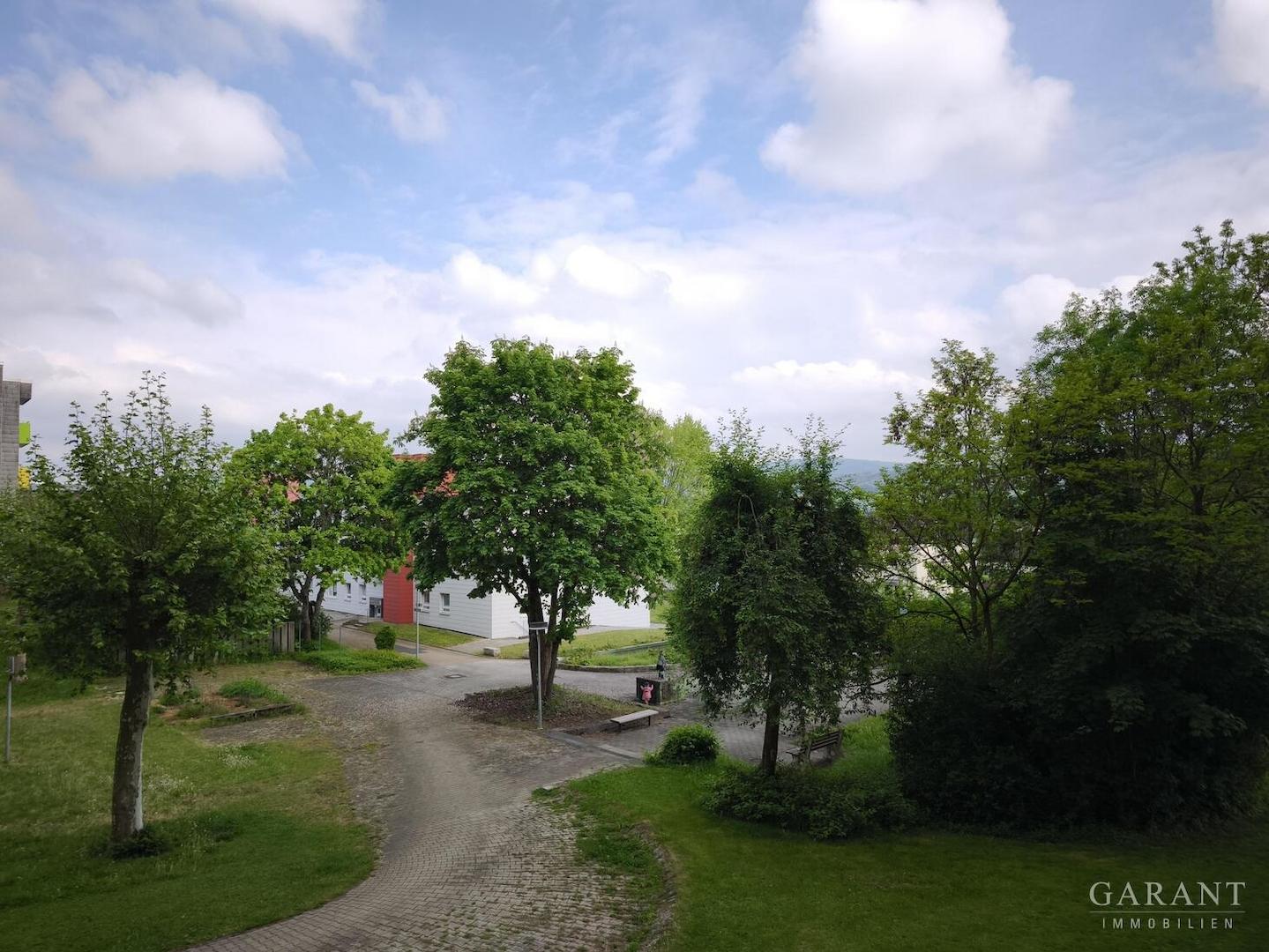 Aussicht vom Balkon