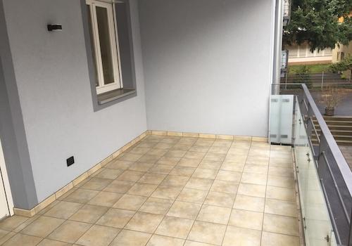 Balkon überdacht