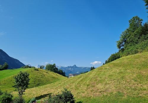 Ausblick vom Hauptbalkon