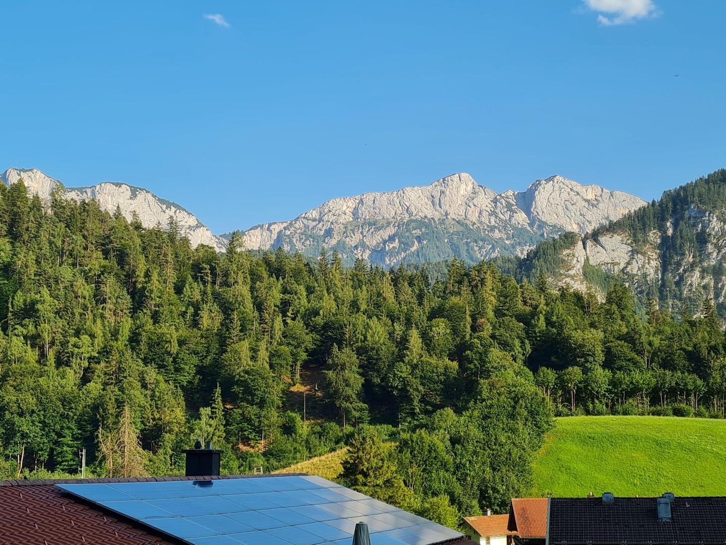 Ausblick vom Essbereich OG