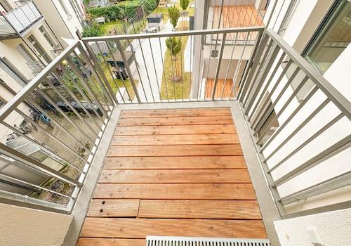 Balkon am Wohnbereich