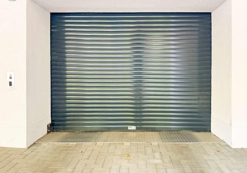 Autoaufzug in die Tiefgarage