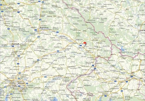 Lage in Ostbayern