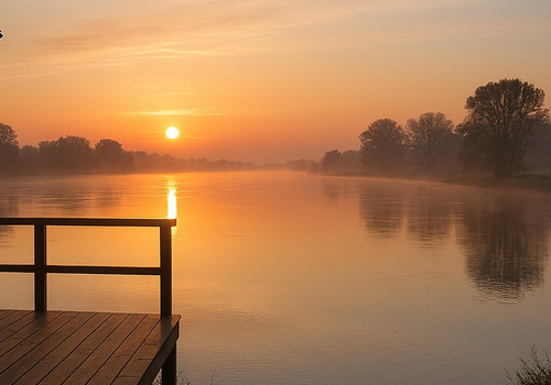 ..den Sonnenaufgang genießen..