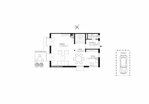 Grundriss Erdgeschoss
