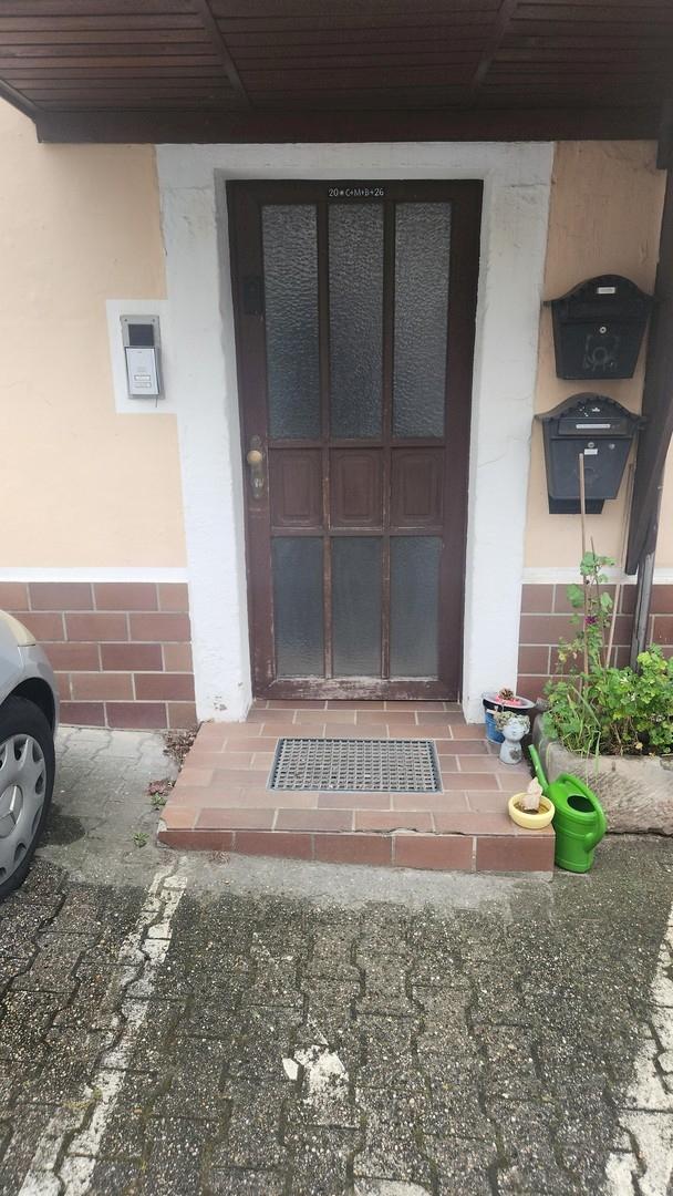 Eingang ins Haus