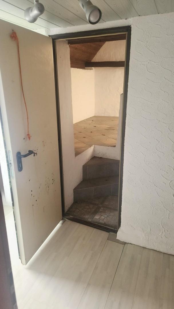 Eingang zur Dachterrasse