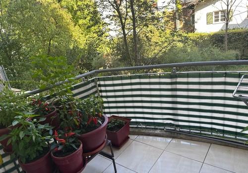 Balkon Blick nach Links