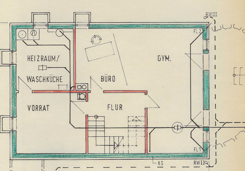 Plan Kellergeschoss