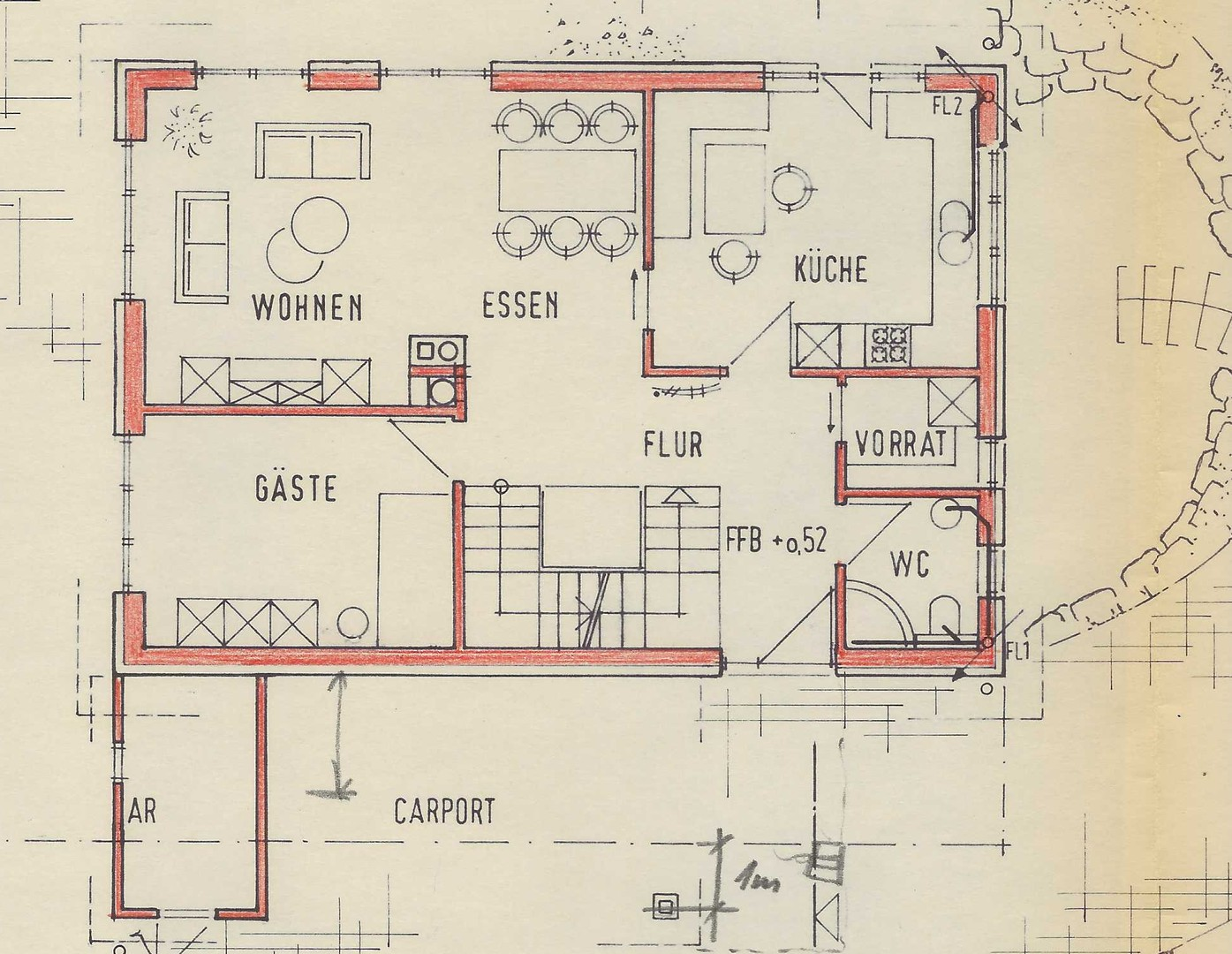 Plan Erdgeschoss