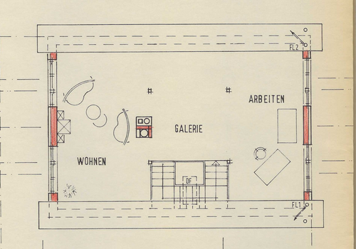 Plan Dachstudio