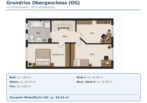 Grundriss OG