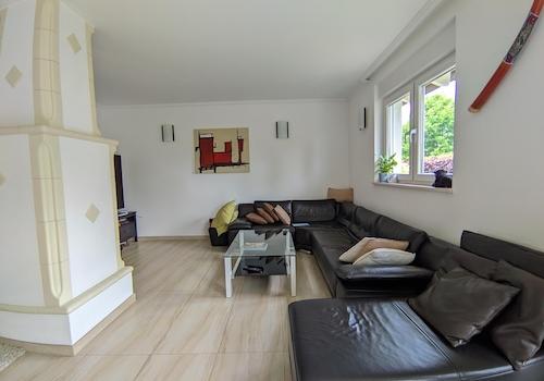 Sitz Lounge mit Kamin