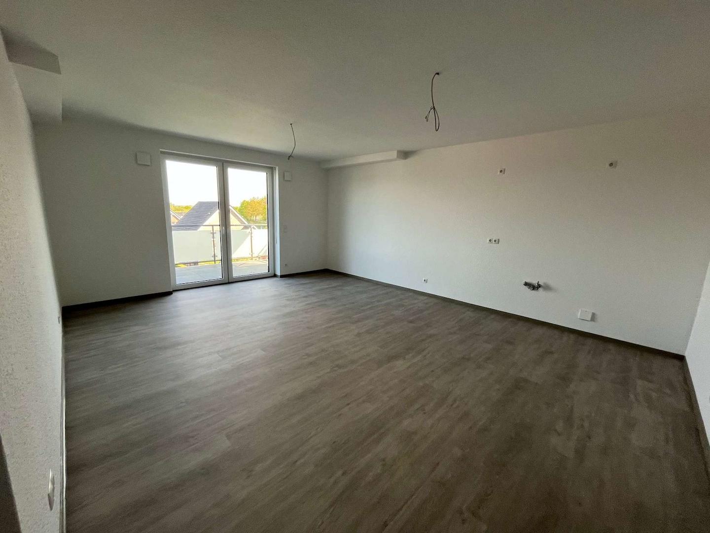 Wohnzimmer mit Küche