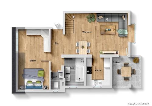 Grundriss Ebene 1