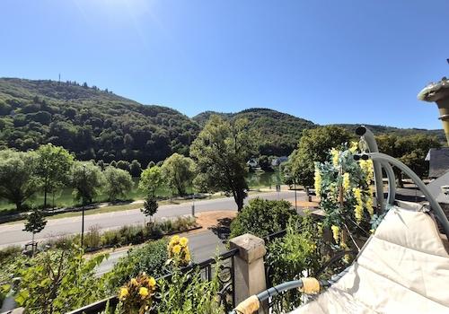 Blick vom Balkon Richtung Lieser