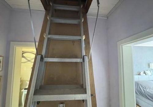 26 Speichertreppe zum Lagerspeicher