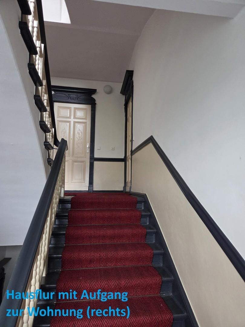 Treppenhaus zur Wohnung
