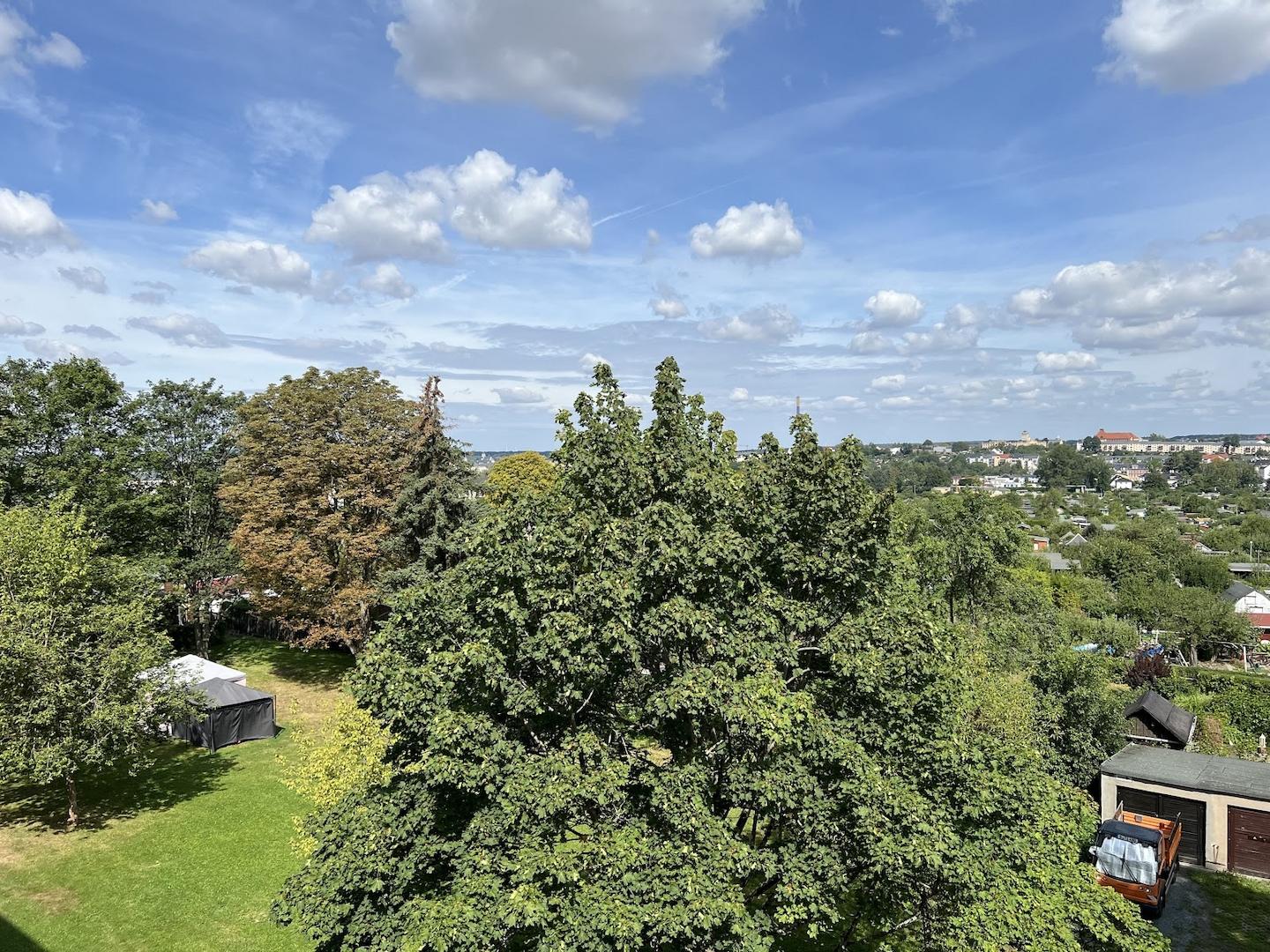 Blick aus Fenster