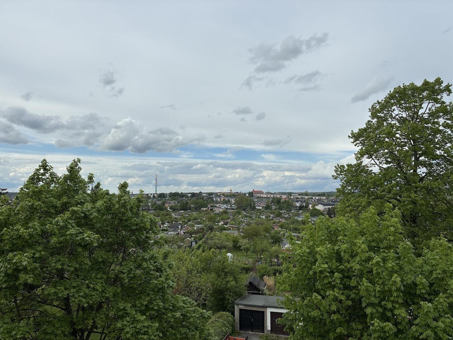 Ausblick Hofseite aus Wohnung