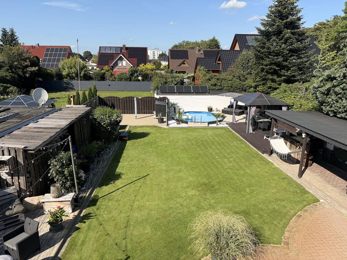 Ausblick von der Dachterrasse