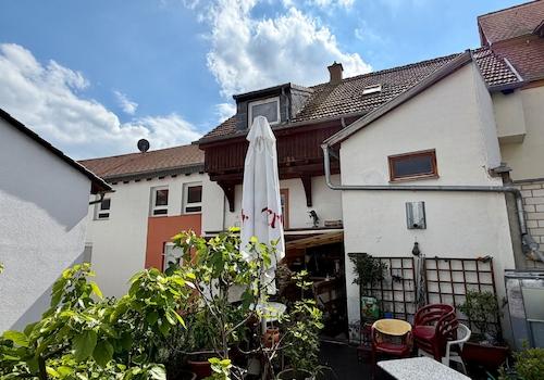 Ansicht Terrasse zum Haus